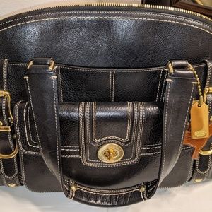Coach Hampton XL Vintage Miranda Domed Lock Purse